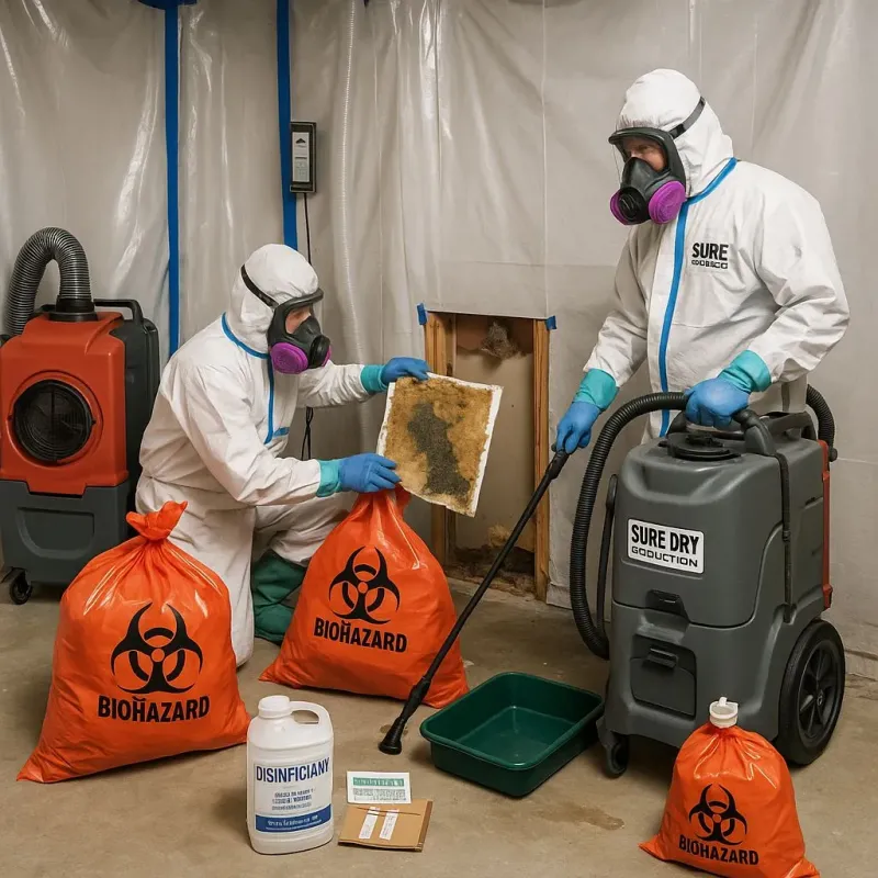 Contaminated Water Handling Protocols process in Union County, GA